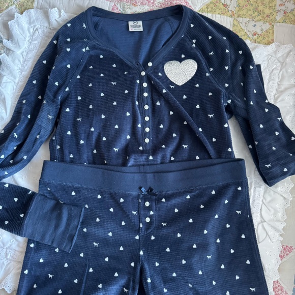 PINK Victoria's Secret Other - RARE HTF Vintage Victoria’s Secret PINK Pajama Set NWOT